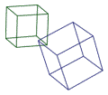 wire cubes - проволочные кубики