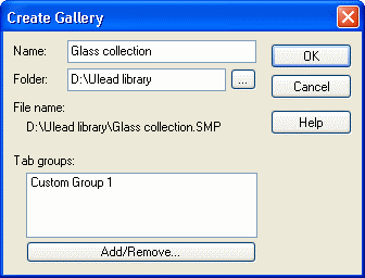Create Gallery
