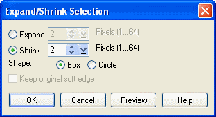 Expand/Shrink Selection